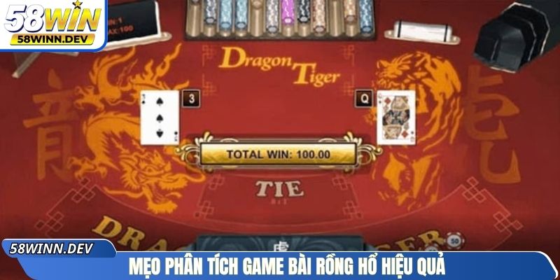 Mẹo phân tích game bài Rồng Hổ hiệu quả