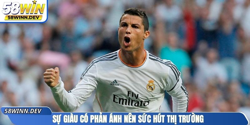 Sự giàu có phản ánh nên sức hút thị trường